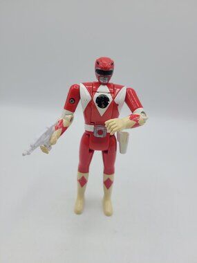 1993 Power Rangers Auto Morphin Flip Head Jason Red Ranger 5.5in Figure